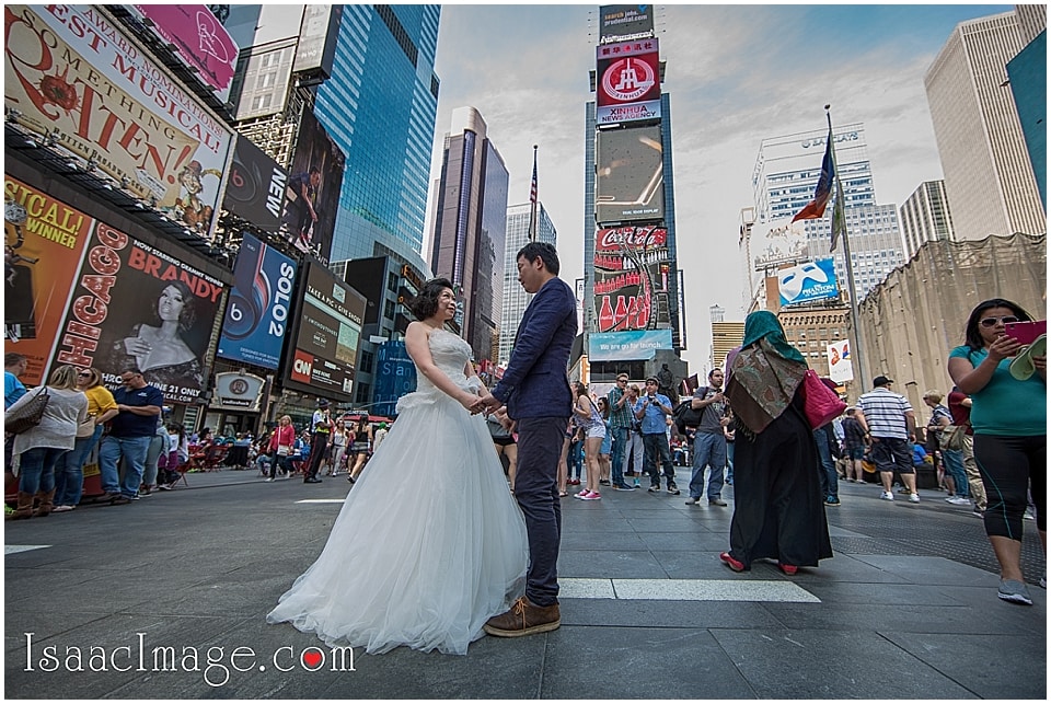 Time Square Wedding picture